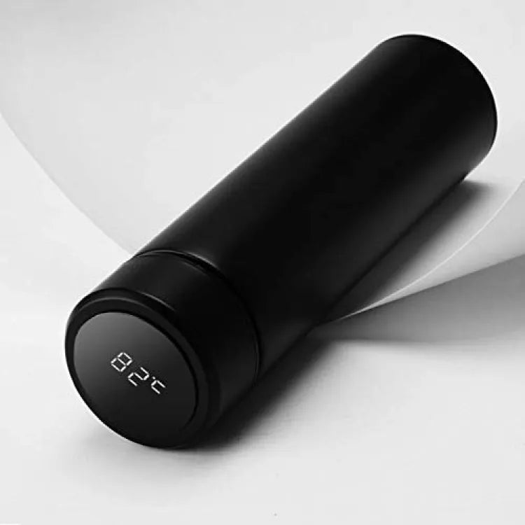Temperature Display Vacuum Insulated Water Bottle Thermo Flask Made of Premium Stainless Steel
