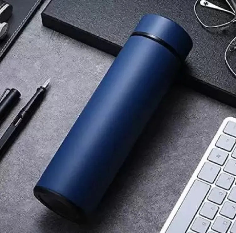 Temperature Display Vacuum Insulated Water Bottle Thermo Flask Made of Premium Stainless Steel